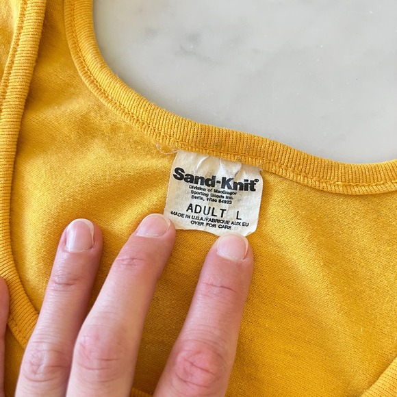 Vintage 80s 90s Los Angeles Lakers Basketball Sleeveless Tank Top - Picture 5 of 10